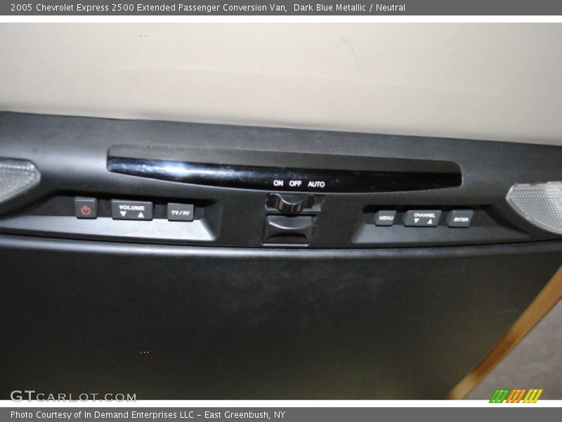Dark Blue Metallic / Neutral 2005 Chevrolet Express 2500 Extended Passenger Conversion Van
