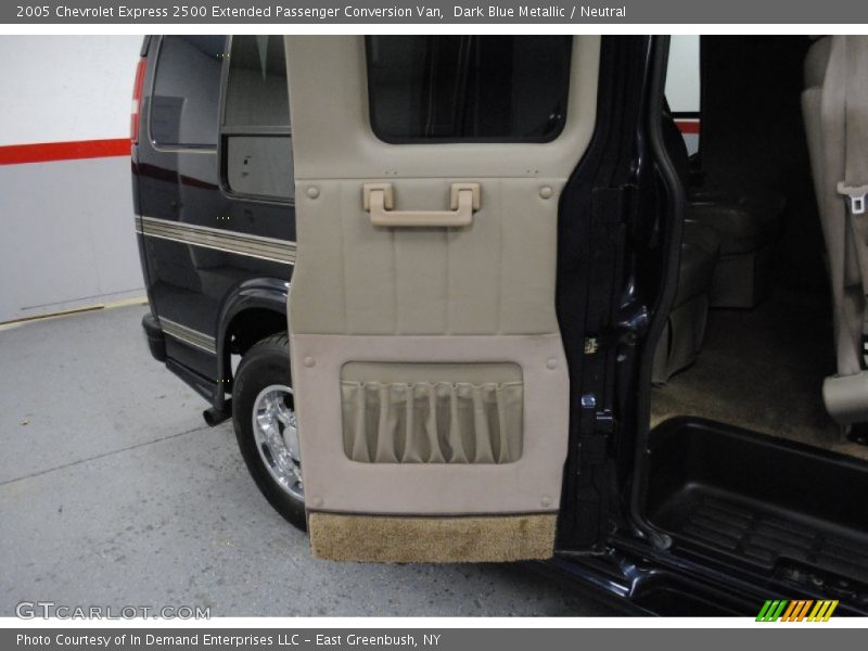 Dark Blue Metallic / Neutral 2005 Chevrolet Express 2500 Extended Passenger Conversion Van