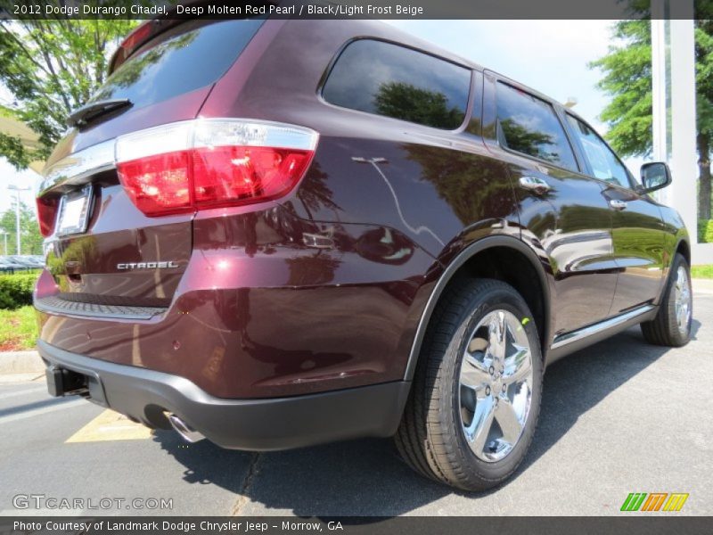  2012 Durango Citadel Deep Molten Red Pearl