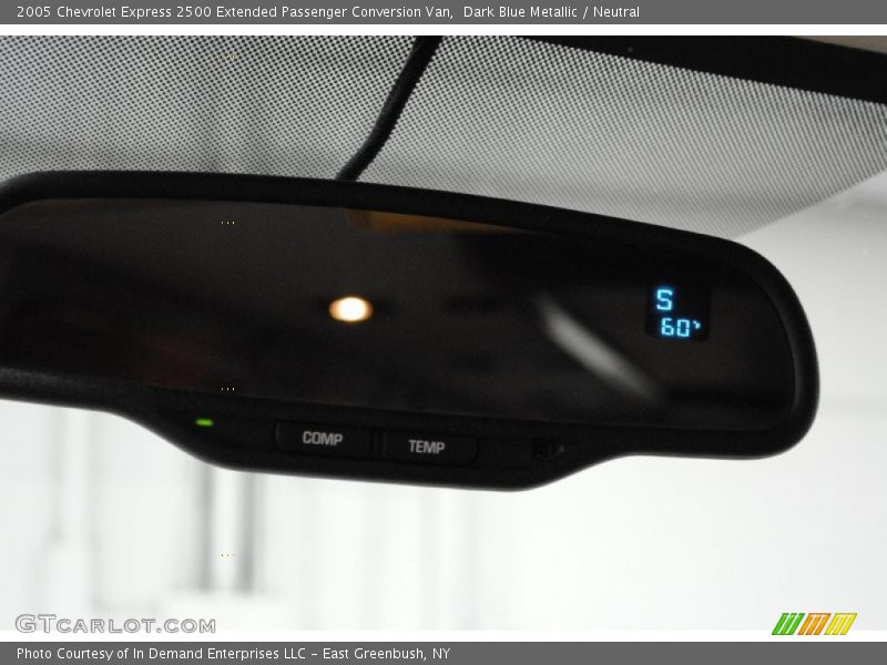 Dark Blue Metallic / Neutral 2005 Chevrolet Express 2500 Extended Passenger Conversion Van