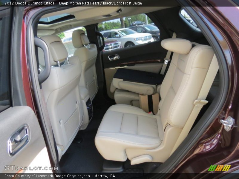 Rear Seat of 2012 Durango Citadel