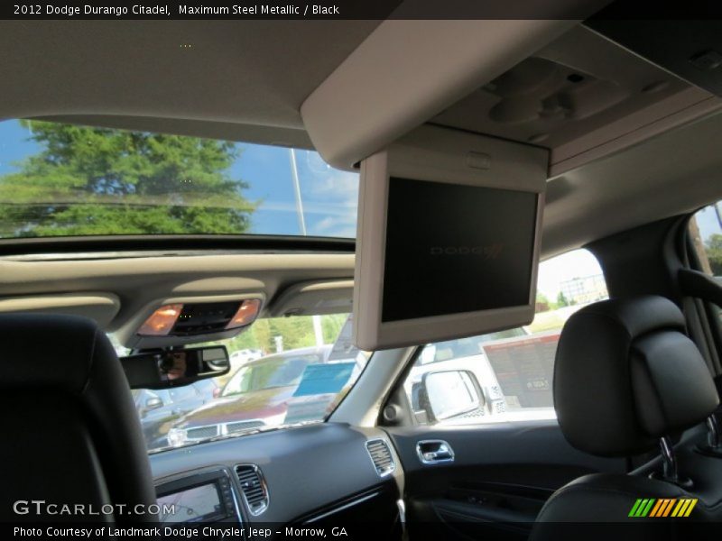Maximum Steel Metallic / Black 2012 Dodge Durango Citadel