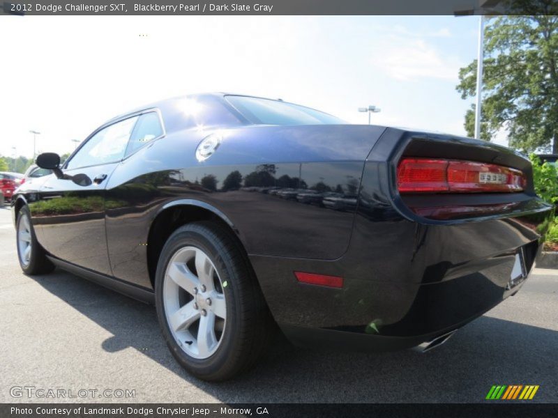 Blackberry Pearl / Dark Slate Gray 2012 Dodge Challenger SXT