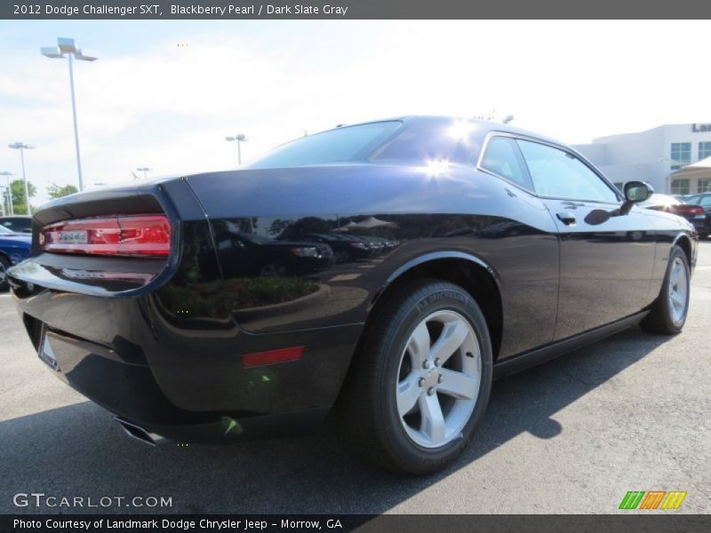 Blackberry Pearl / Dark Slate Gray 2012 Dodge Challenger SXT