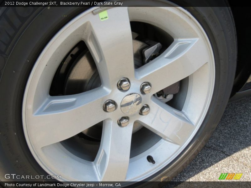 Blackberry Pearl / Dark Slate Gray 2012 Dodge Challenger SXT