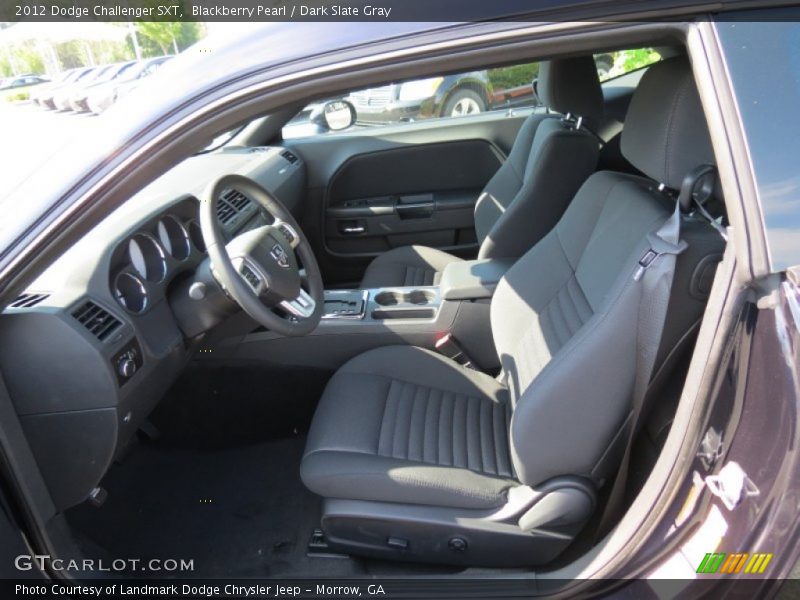 Blackberry Pearl / Dark Slate Gray 2012 Dodge Challenger SXT