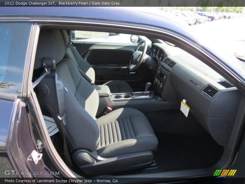 Blackberry Pearl / Dark Slate Gray 2012 Dodge Challenger SXT