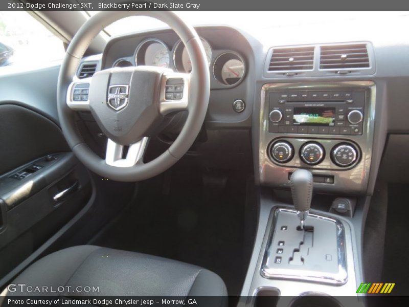 Blackberry Pearl / Dark Slate Gray 2012 Dodge Challenger SXT