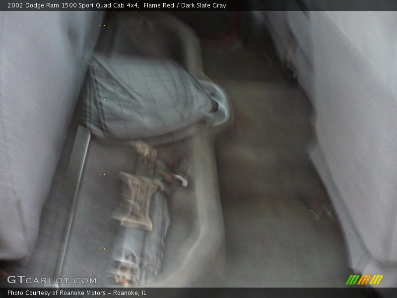 Flame Red / Dark Slate Gray 2002 Dodge Ram 1500 Sport Quad Cab 4x4