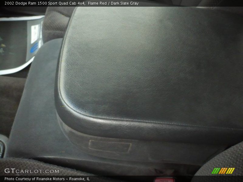 Flame Red / Dark Slate Gray 2002 Dodge Ram 1500 Sport Quad Cab 4x4