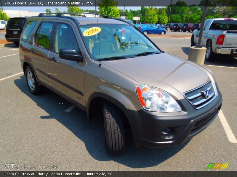Sahara Sand Metallic / Ivory 2006 Honda CR-V LX