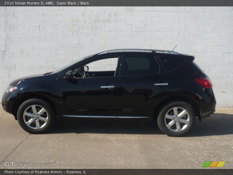 Super Black / Black 2010 Nissan Murano SL AWD