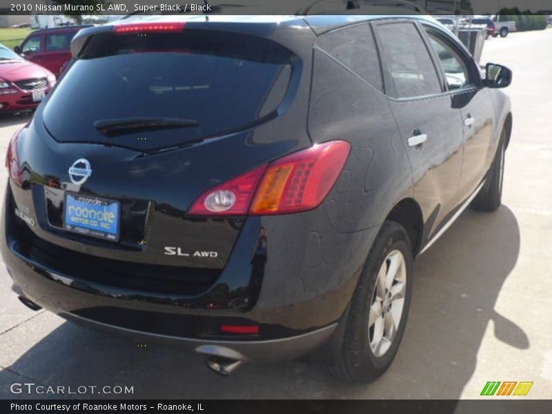 Super Black / Black 2010 Nissan Murano SL AWD