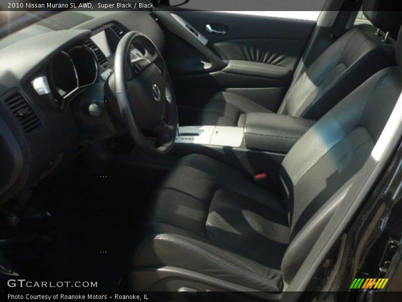 Super Black / Black 2010 Nissan Murano SL AWD