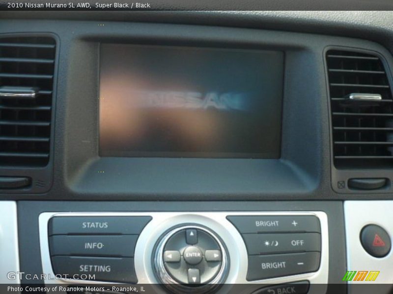 Super Black / Black 2010 Nissan Murano SL AWD