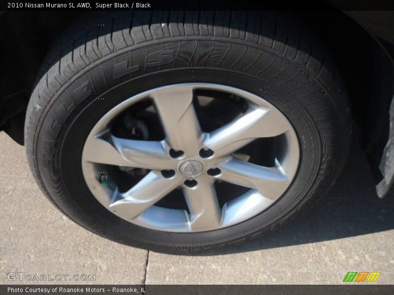 Super Black / Black 2010 Nissan Murano SL AWD
