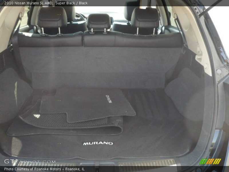 Super Black / Black 2010 Nissan Murano SL AWD