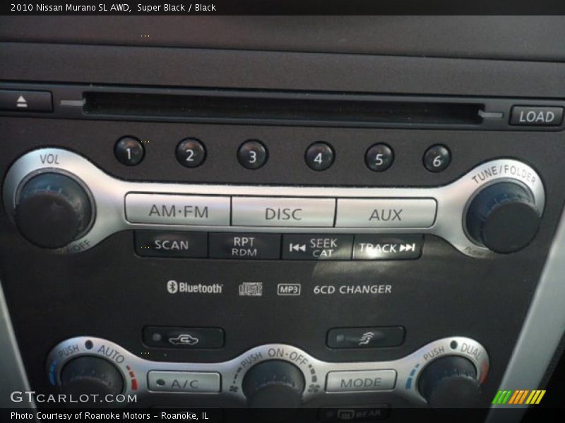 Super Black / Black 2010 Nissan Murano SL AWD