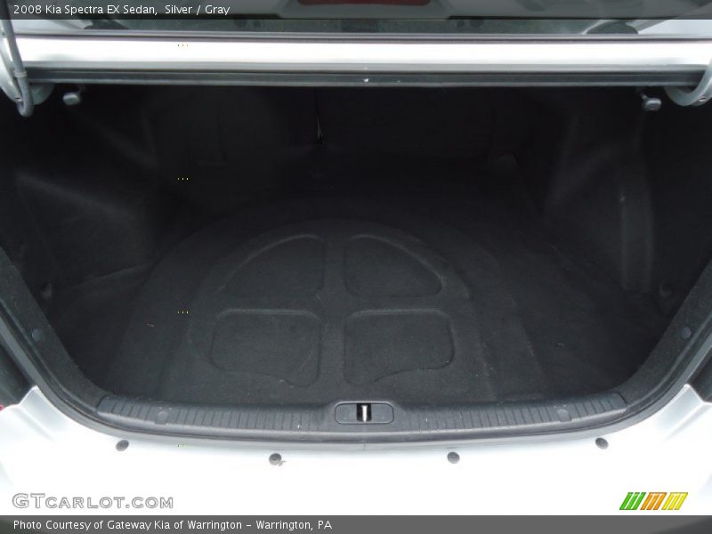 Silver / Gray 2008 Kia Spectra EX Sedan