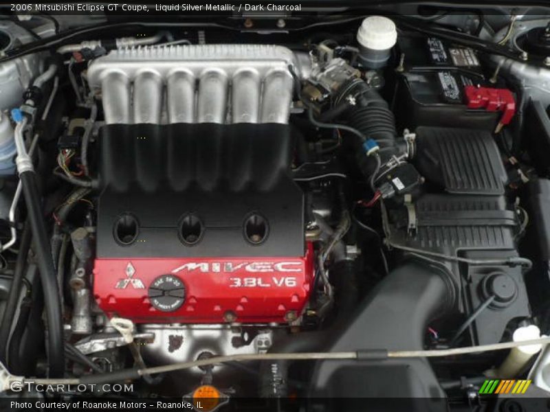 Liquid Silver Metallic / Dark Charcoal 2006 Mitsubishi Eclipse GT Coupe