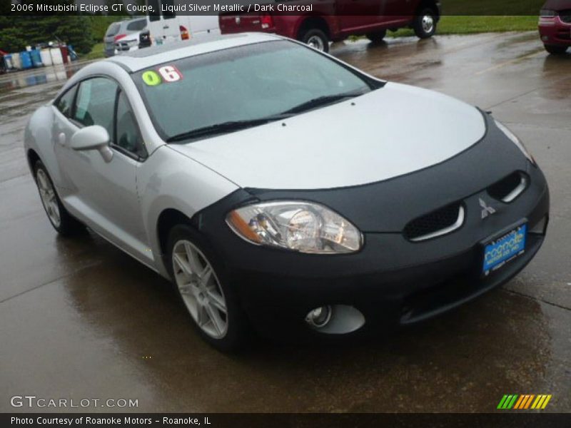 Liquid Silver Metallic / Dark Charcoal 2006 Mitsubishi Eclipse GT Coupe