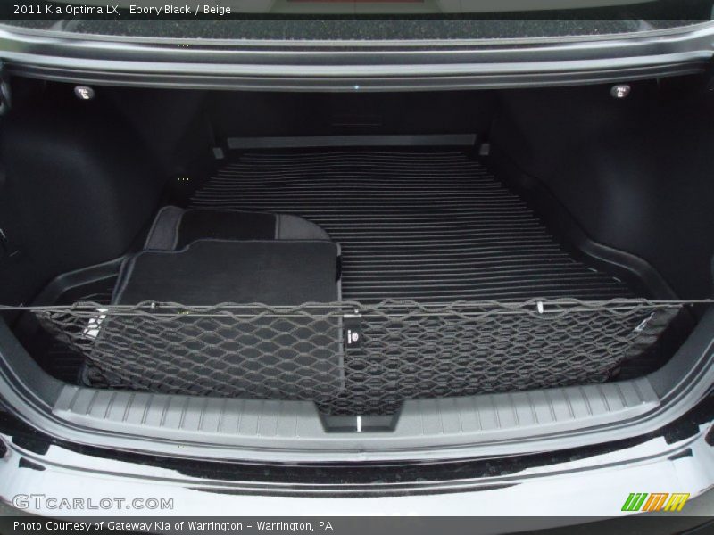 Ebony Black / Beige 2011 Kia Optima LX