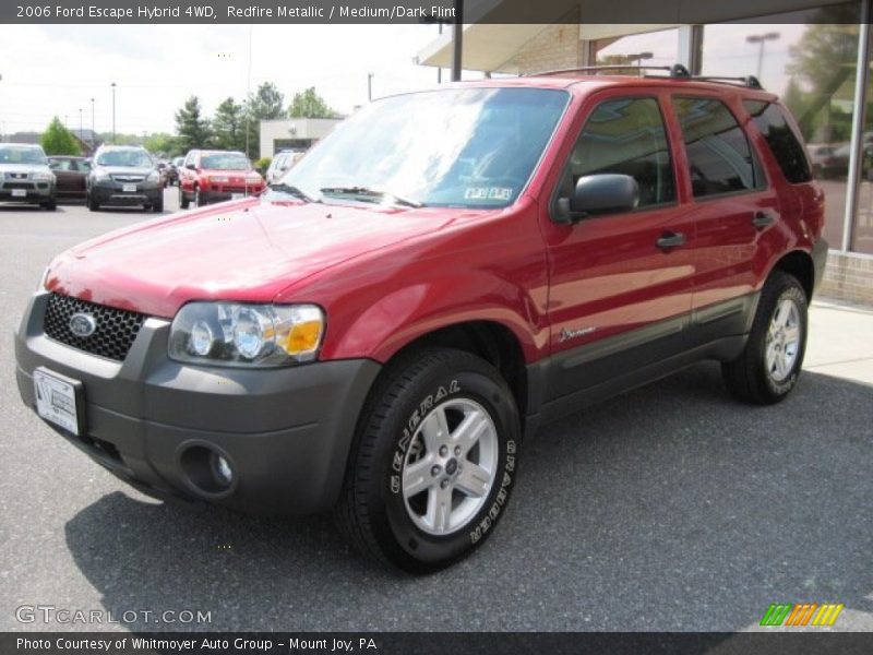 Redfire Metallic / Medium/Dark Flint 2006 Ford Escape Hybrid 4WD