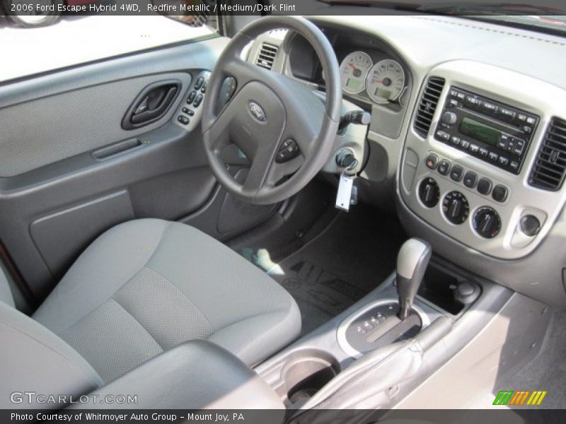 Redfire Metallic / Medium/Dark Flint 2006 Ford Escape Hybrid 4WD