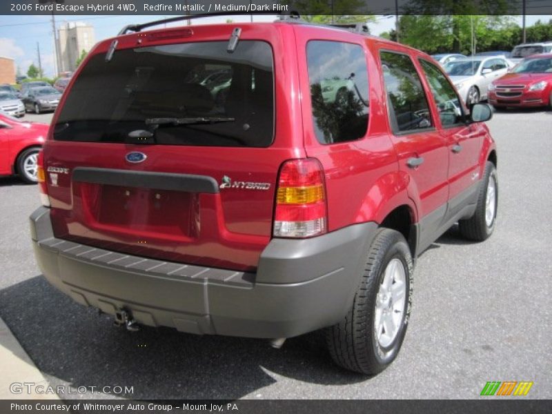 Redfire Metallic / Medium/Dark Flint 2006 Ford Escape Hybrid 4WD