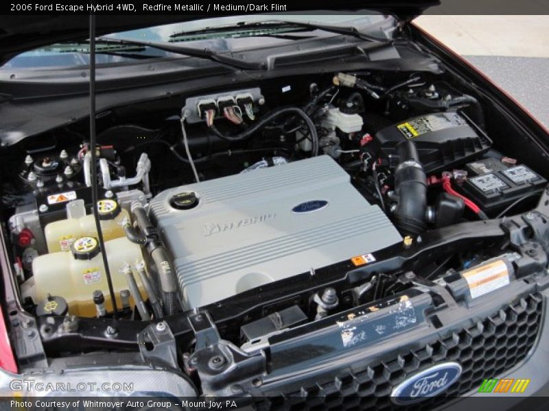Redfire Metallic / Medium/Dark Flint 2006 Ford Escape Hybrid 4WD