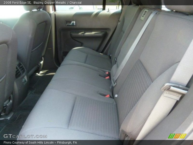 Blazing Copper Metallic / Charcoal 2008 Ford Edge SE