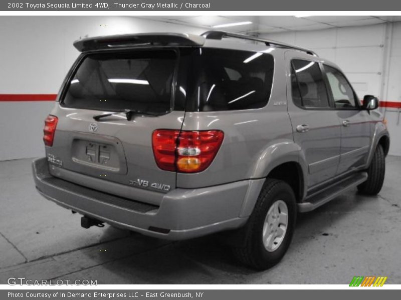 Thunder Gray Metallic / Charcoal 2002 Toyota Sequoia Limited 4WD