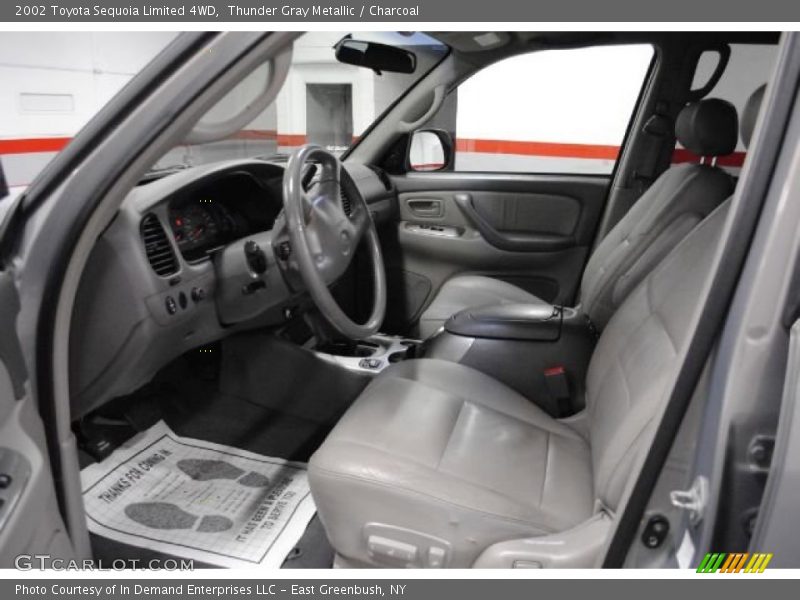 Thunder Gray Metallic / Charcoal 2002 Toyota Sequoia Limited 4WD