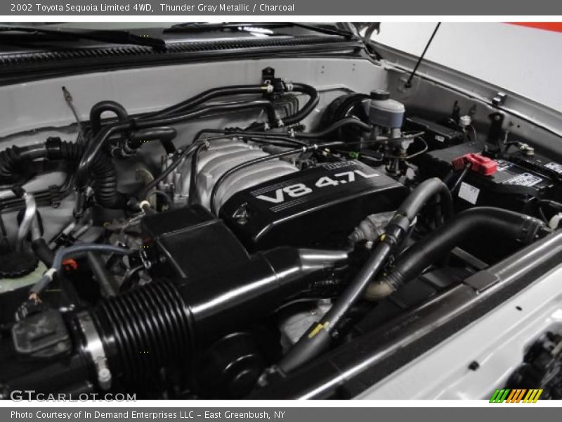 Thunder Gray Metallic / Charcoal 2002 Toyota Sequoia Limited 4WD