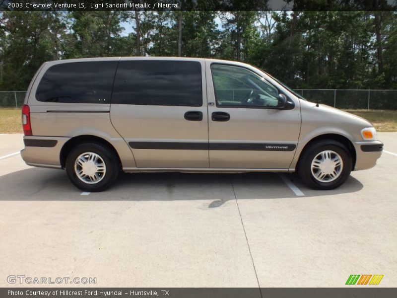 Light Sandrift Metallic / Neutral 2003 Chevrolet Venture LS