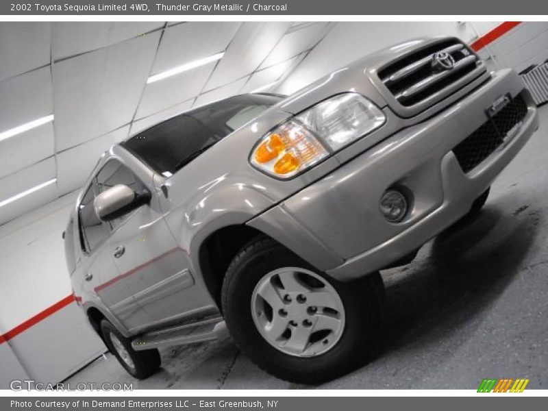 Thunder Gray Metallic / Charcoal 2002 Toyota Sequoia Limited 4WD