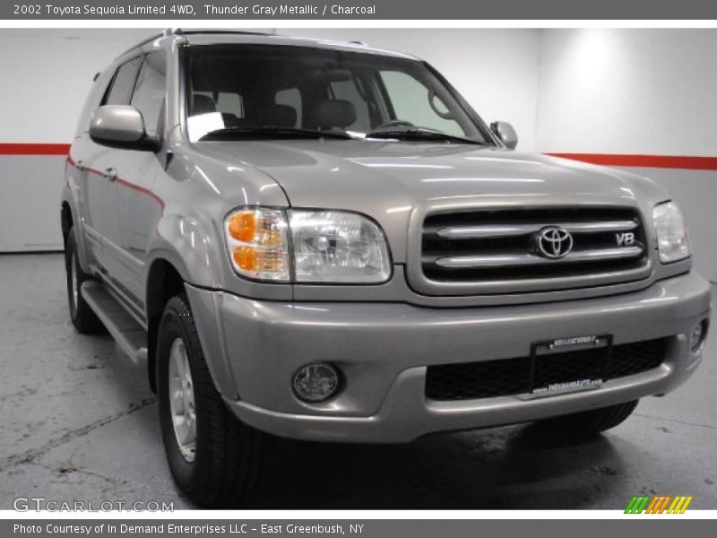 Thunder Gray Metallic / Charcoal 2002 Toyota Sequoia Limited 4WD