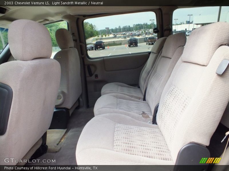 Light Sandrift Metallic / Neutral 2003 Chevrolet Venture LS
