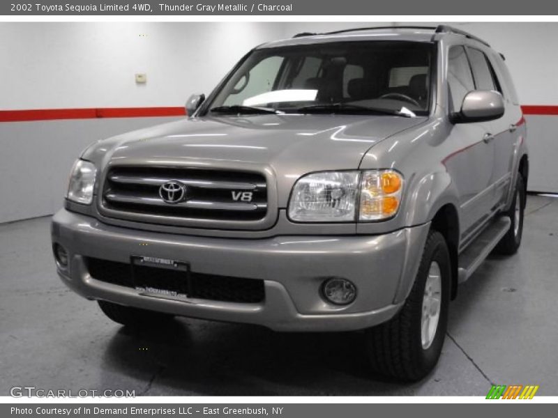 Thunder Gray Metallic / Charcoal 2002 Toyota Sequoia Limited 4WD