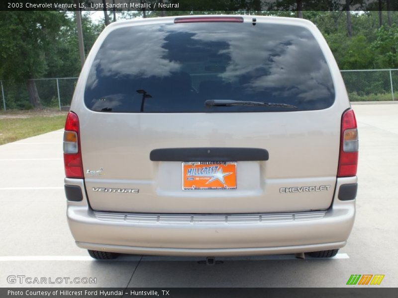 Light Sandrift Metallic / Neutral 2003 Chevrolet Venture LS
