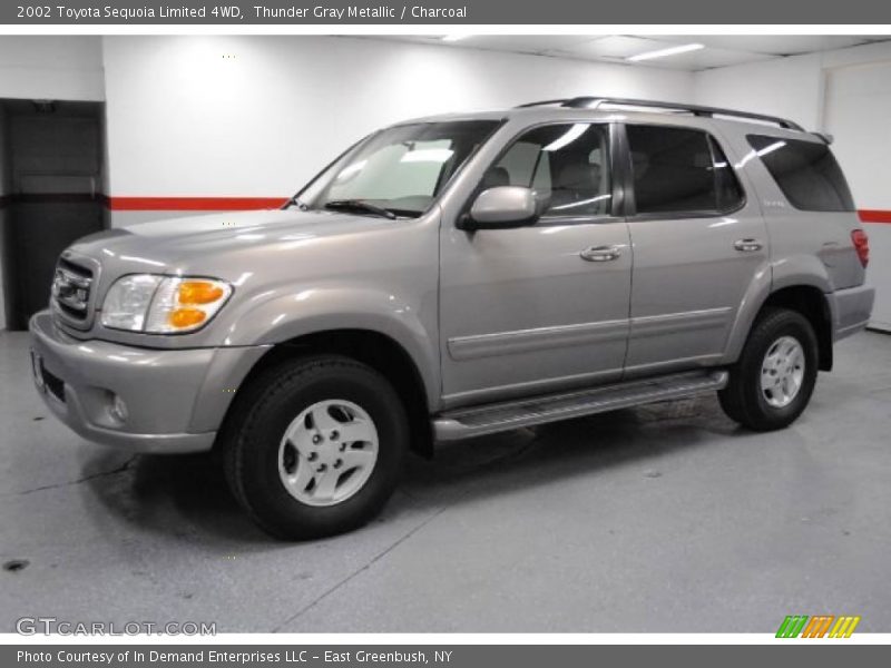 Thunder Gray Metallic / Charcoal 2002 Toyota Sequoia Limited 4WD