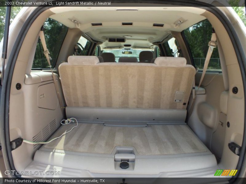 Light Sandrift Metallic / Neutral 2003 Chevrolet Venture LS