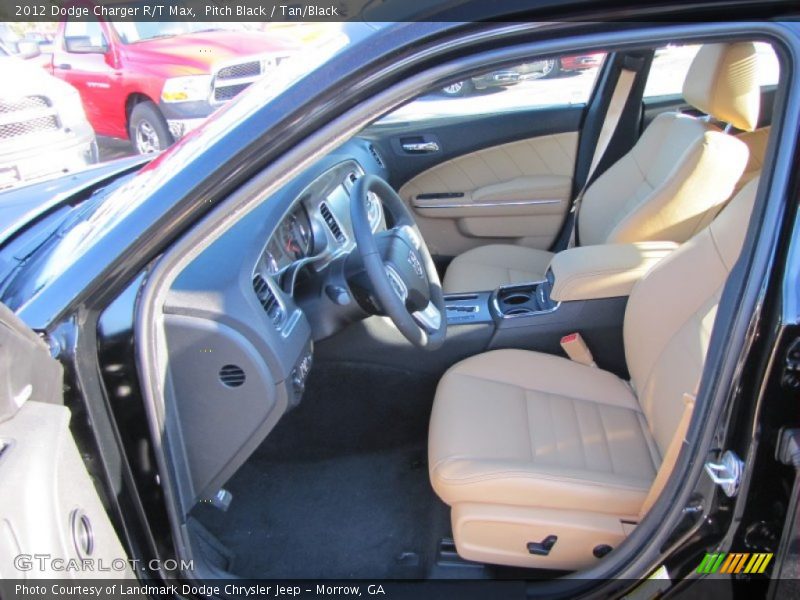  2012 Charger R/T Max Tan/Black Interior