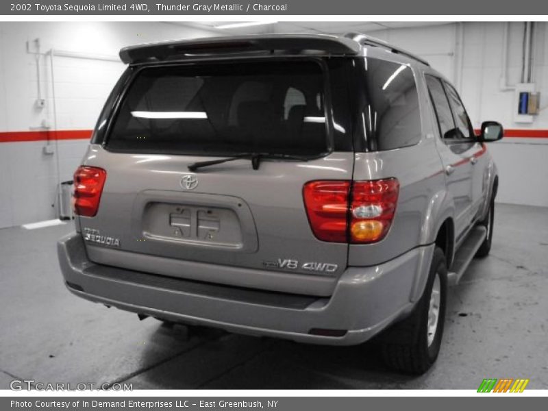 Thunder Gray Metallic / Charcoal 2002 Toyota Sequoia Limited 4WD