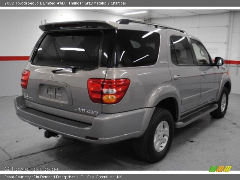 Thunder Gray Metallic / Charcoal 2002 Toyota Sequoia Limited 4WD