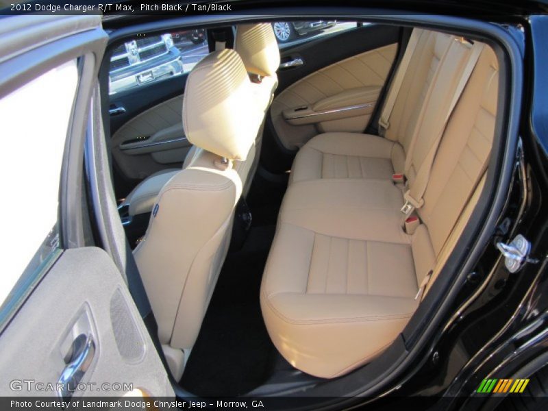 Rear Seat of 2012 Charger R/T Max