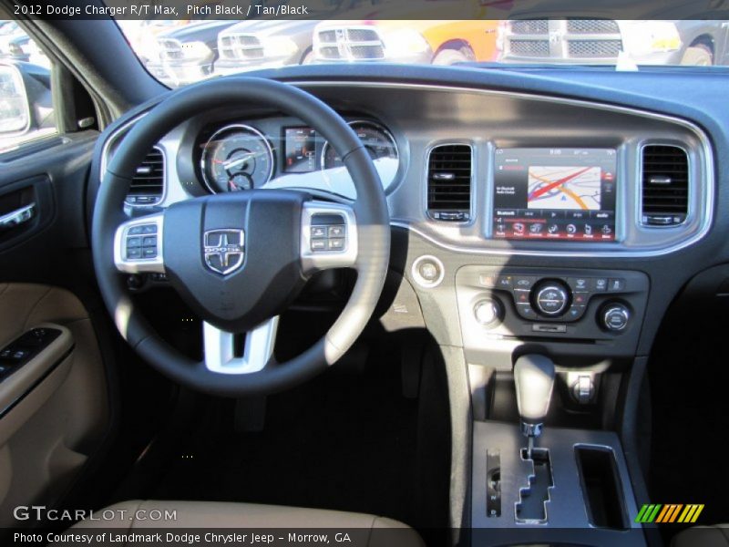 Dashboard of 2012 Charger R/T Max