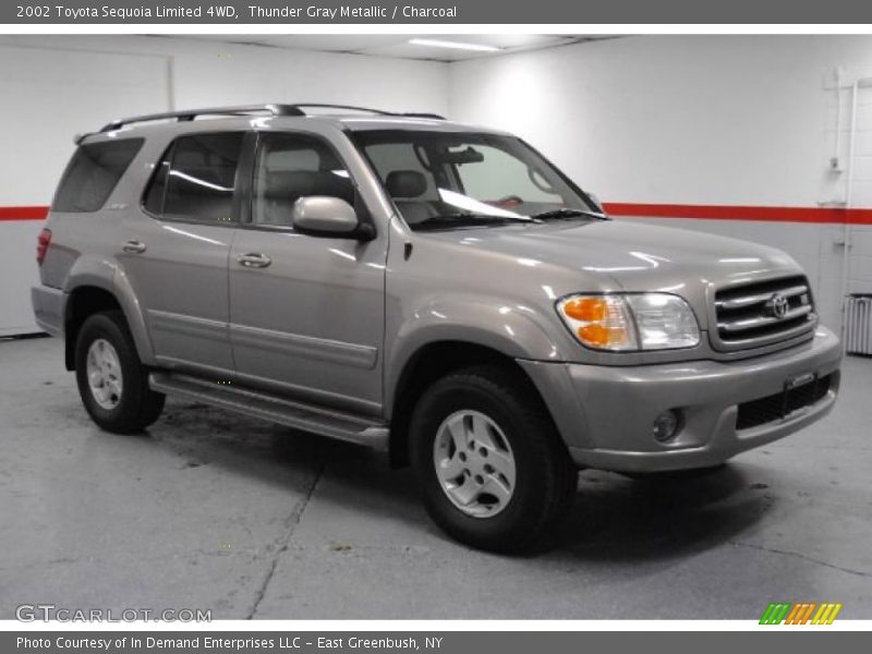 Thunder Gray Metallic / Charcoal 2002 Toyota Sequoia Limited 4WD