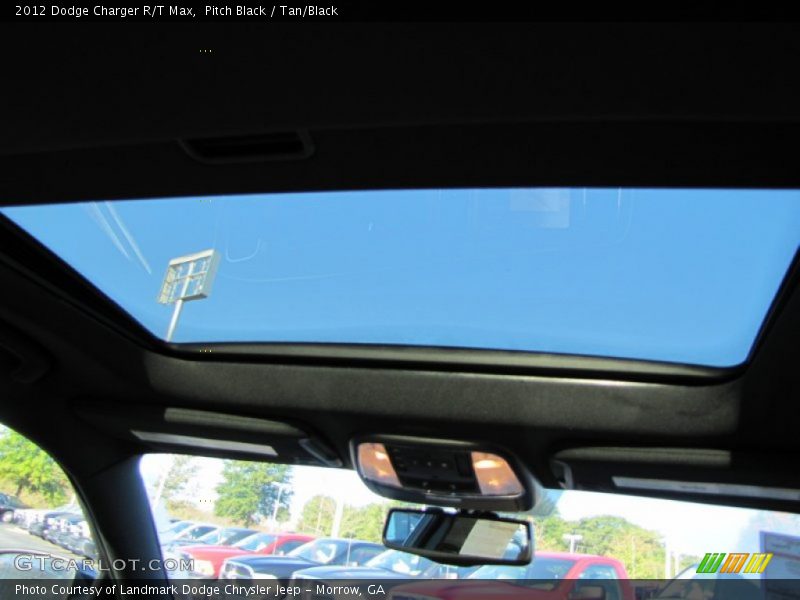 Sunroof of 2012 Charger R/T Max