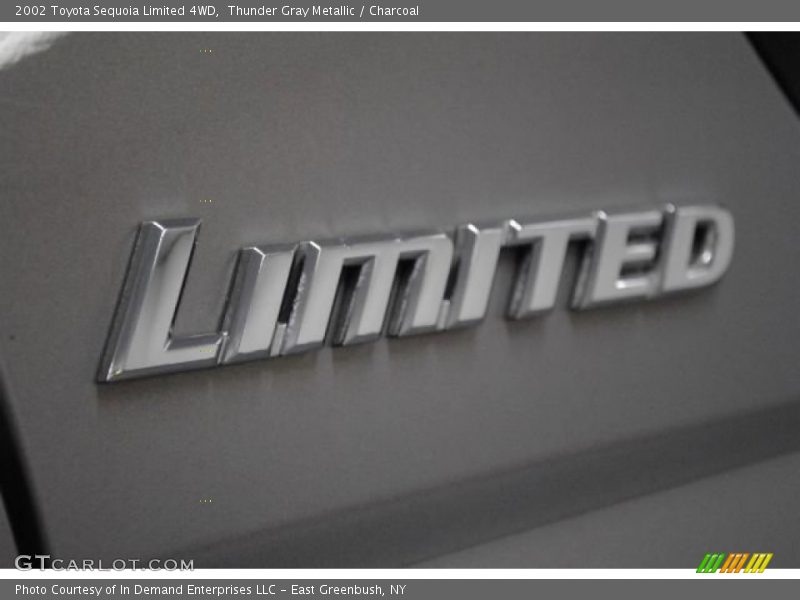 Thunder Gray Metallic / Charcoal 2002 Toyota Sequoia Limited 4WD